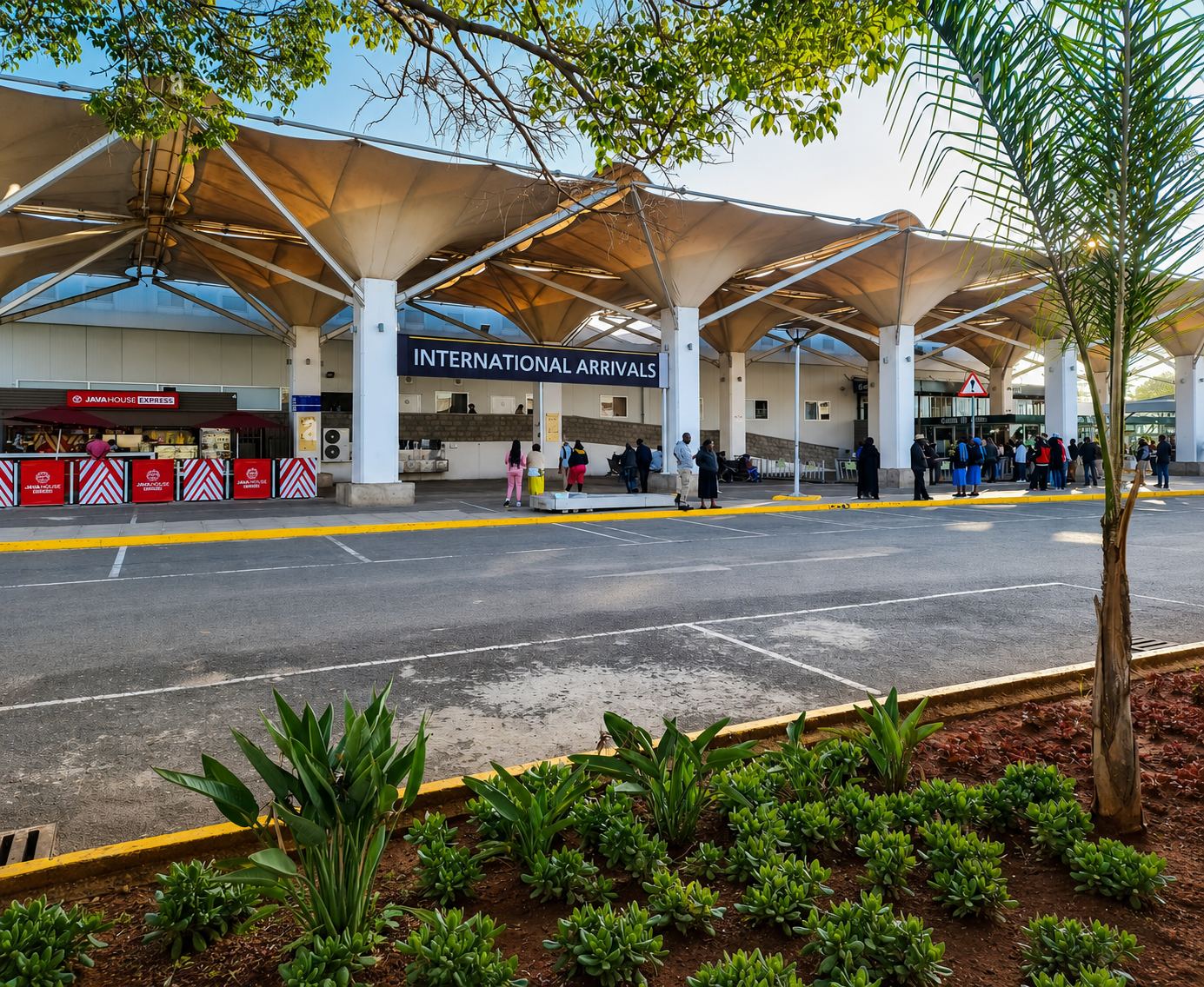 JKIA international arrivals