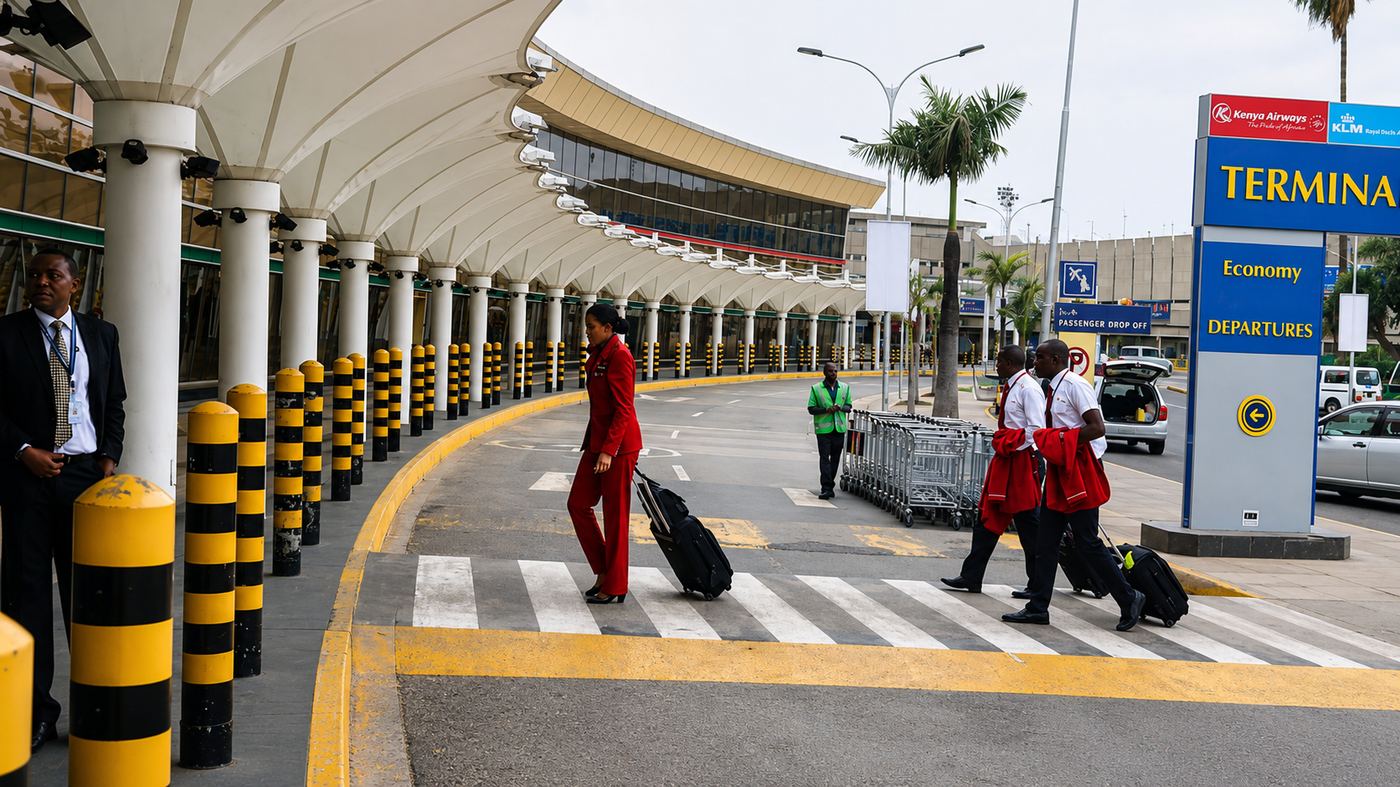 JKIA Terminal 1A drop-off